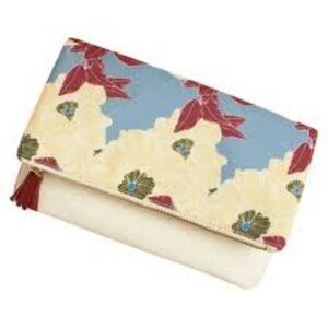 Rachel Pally Reversible Clutch Purse floral design